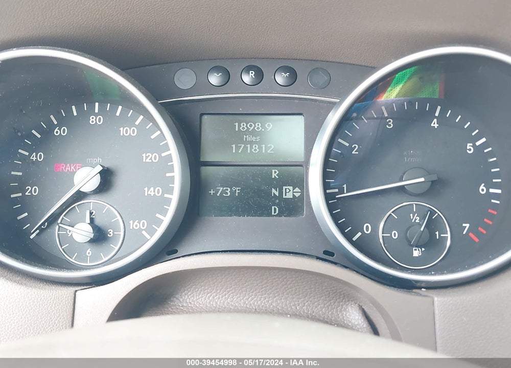 2008 MERCEDES-BENZ ML 350 4MATIC VIN: 4JGBB86EX8A367011