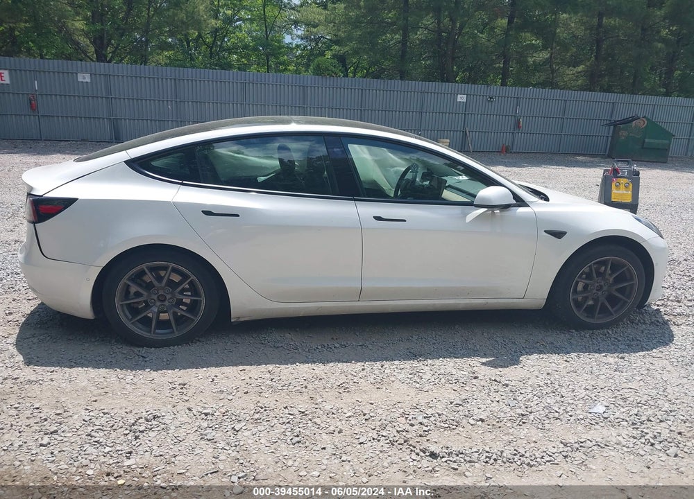 2021 TESLA MODEL 3 LONG RANGE DUAL MOTOR ALL-WHEEL DRIVE VIN: 5YJ3E1EBXMF034856