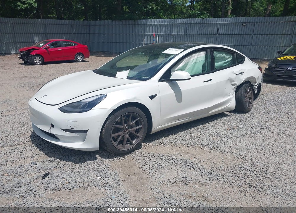 2021 TESLA MODEL 3 LONG RANGE DUAL MOTOR ALL-WHEEL DRIVE VIN: 5YJ3E1EBXMF034856