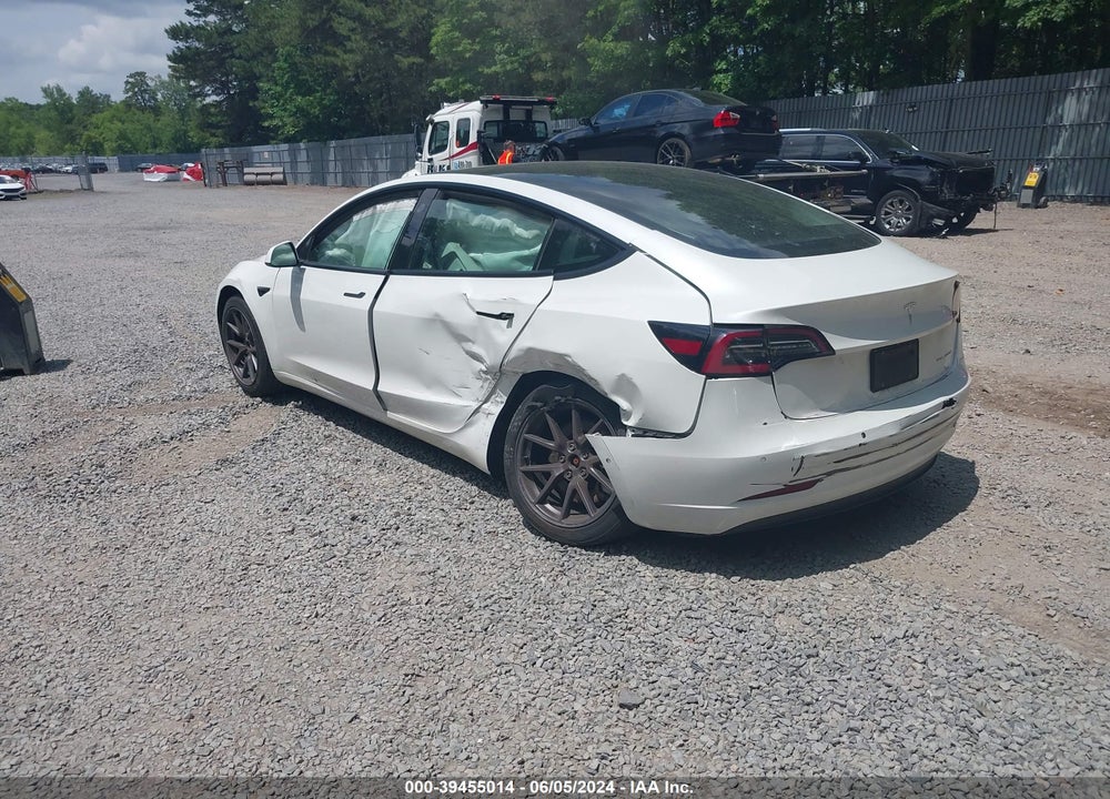 2021 TESLA MODEL 3 LONG RANGE DUAL MOTOR ALL-WHEEL DRIVE VIN: 5YJ3E1EBXMF034856