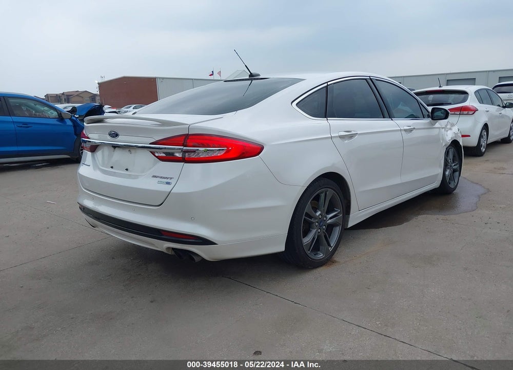 2017 FORD FUSION SPORT VIN: 3FA6P0VP3HR256162