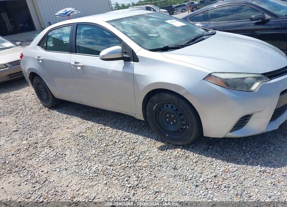 2016 TOYOTA COROLLA LE VIN: 2T1BURHE1GC519155