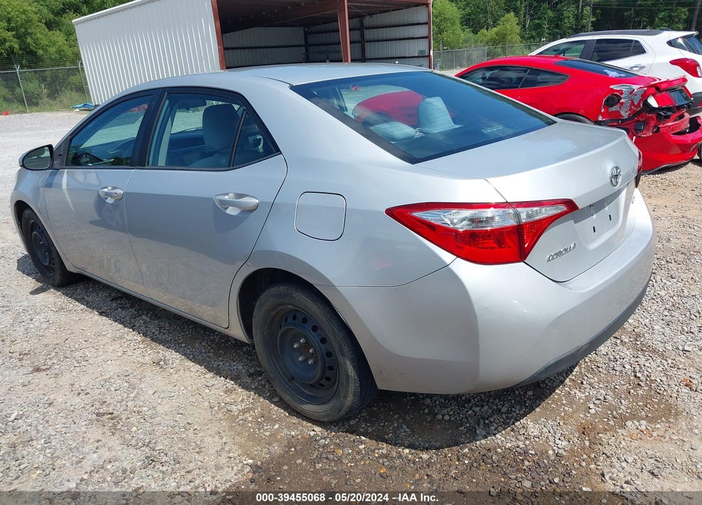2016 TOYOTA COROLLA LE VIN: 2T1BURHE1GC519155