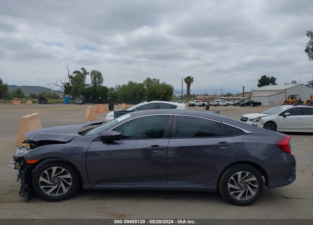 2018 HONDA CIVIC EX VIN: 2HGFC2F70JH592483