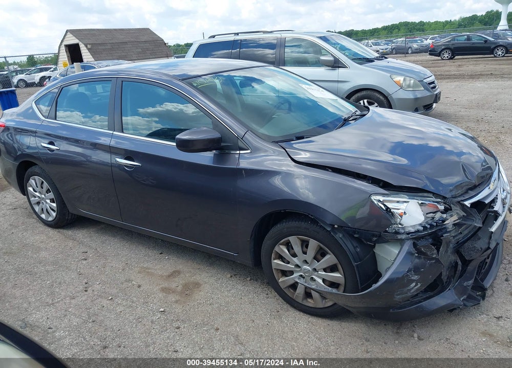 2014 NISSAN SENTRA S VIN: 3N1AB7AP0EY218829