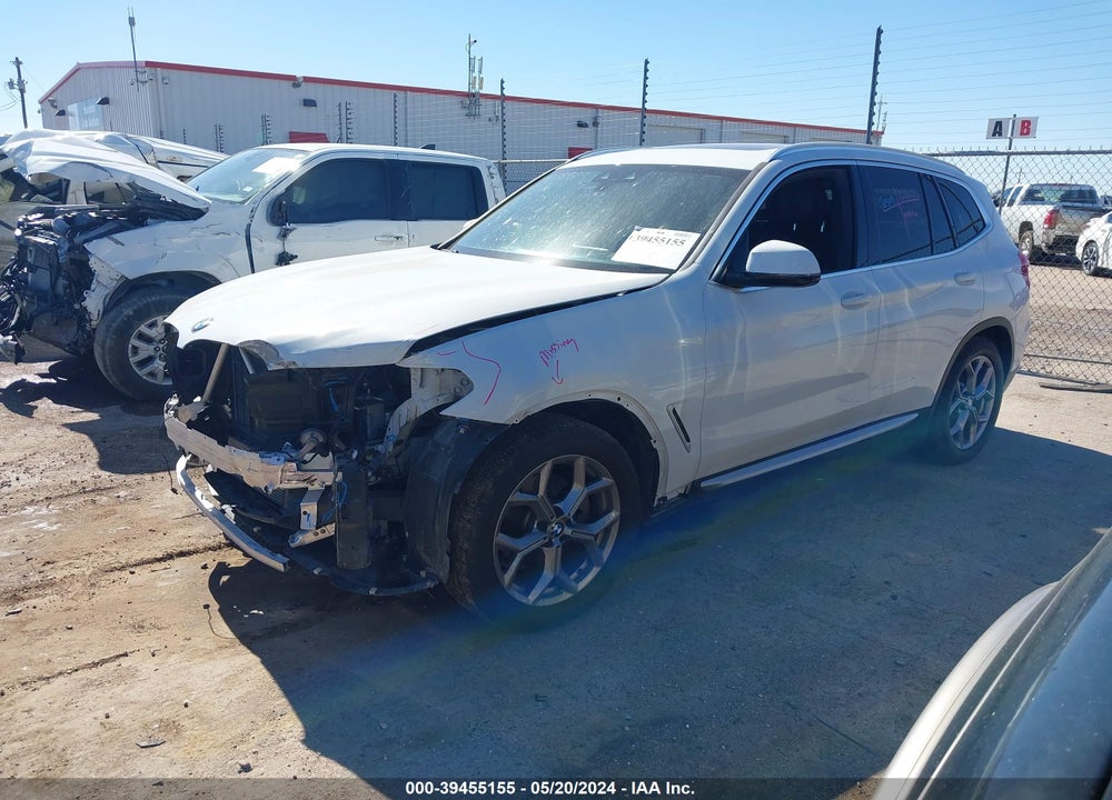 2020 BMW X3 SDRIVE30I VIN: 5UXTY3C03L9B31427