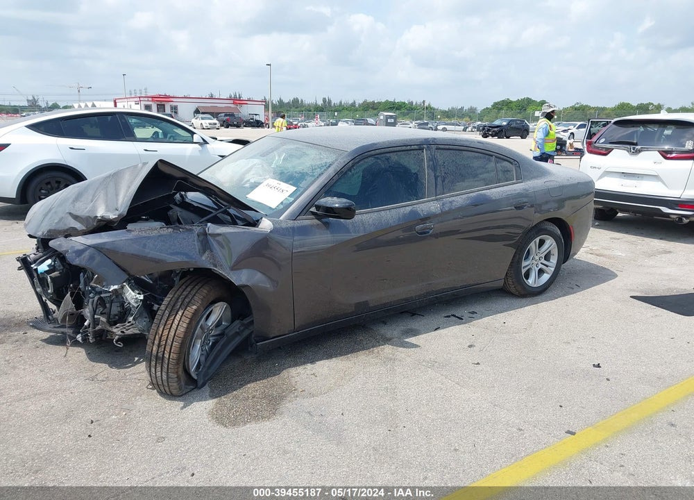 2023 DODGE CHARGER SXT VIN: 2C3CDXBGXPH666457