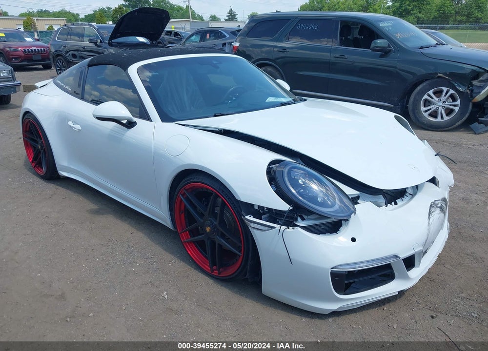 2017 PORSCHE 911 TARGA 4 GTS VIN: WP0BB2A91HS137136