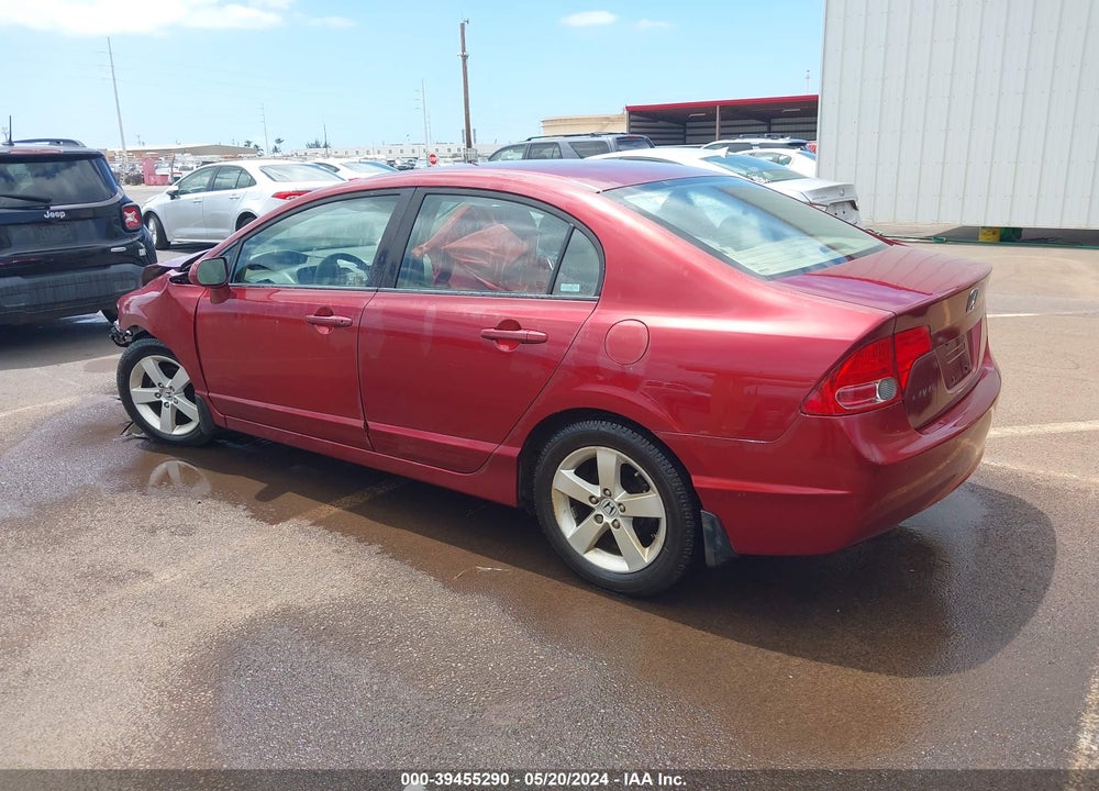 2008 HONDA CIVIC EX VIN: 1HGFA16878L010451