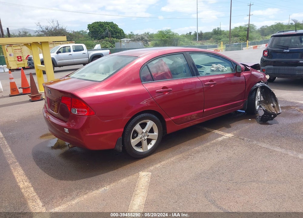 2008 HONDA CIVIC EX VIN: 1HGFA16878L010451