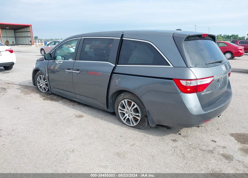 2011 HONDA ODYSSEY EX-L VIN: 5FNRL5H66BB040804