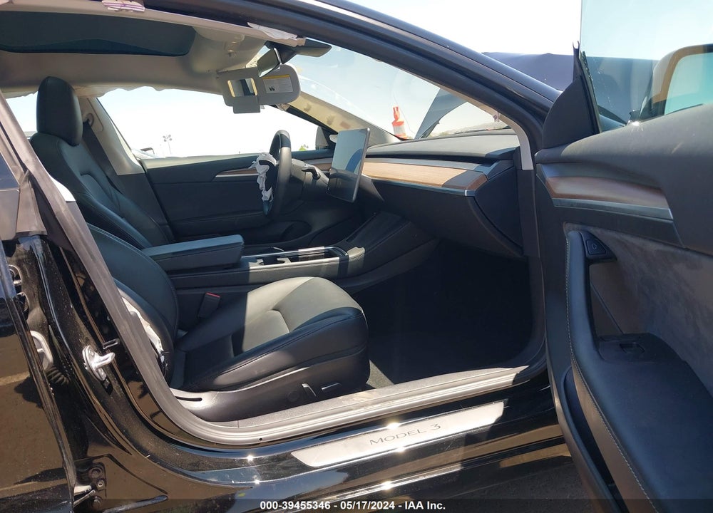 2022 TESLA MODEL 3 REAR-WHEEL DRIVE VIN: 5YJ3E1EA6NF333267