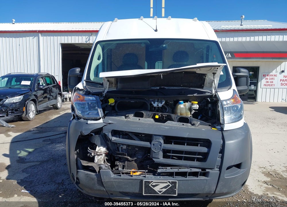 2017 RAM PROMASTER 2500 HIGH ROOF 159 WB VIN: 3C6TRVDG7HE548384