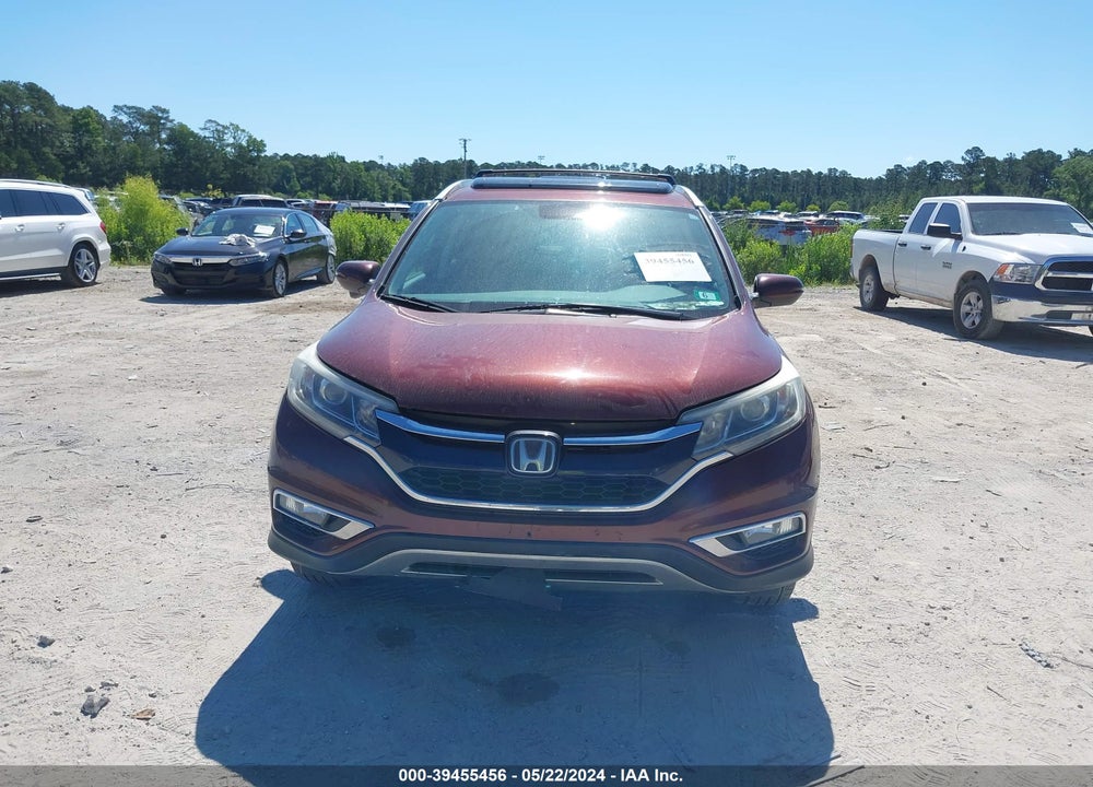 2016 HONDA CR-V TOURING VIN: 5J6RM4H94GL006487