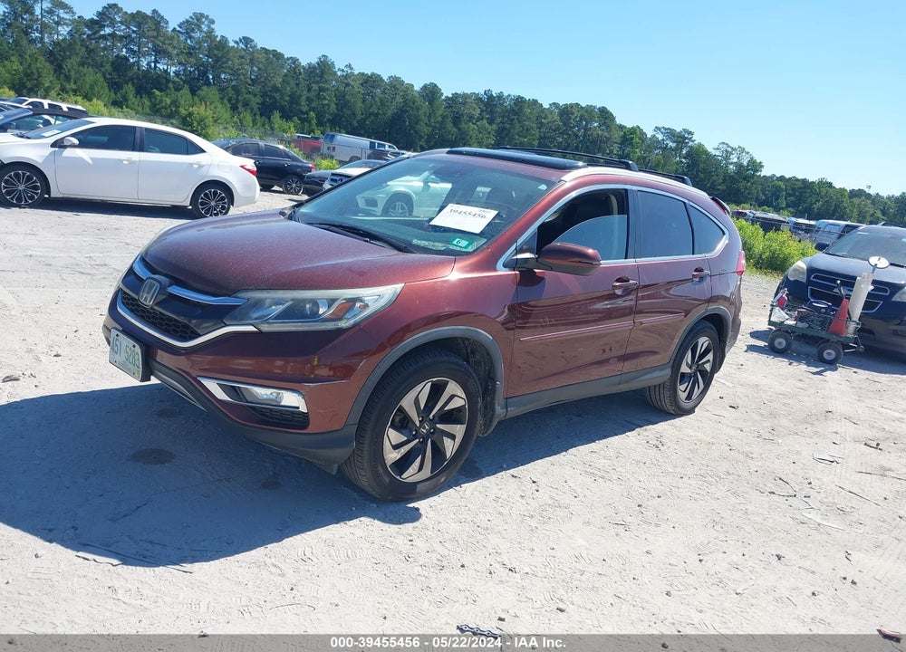 2016 HONDA CR-V TOURING VIN: 5J6RM4H94GL006487