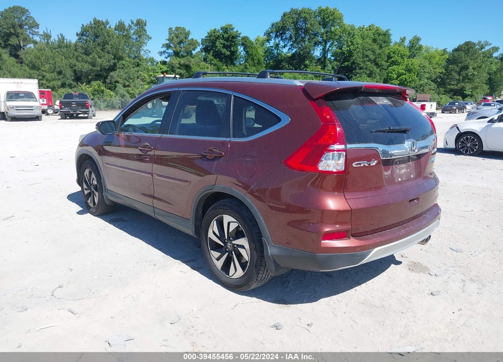 2016 HONDA CR-V TOURING VIN: 5J6RM4H94GL006487