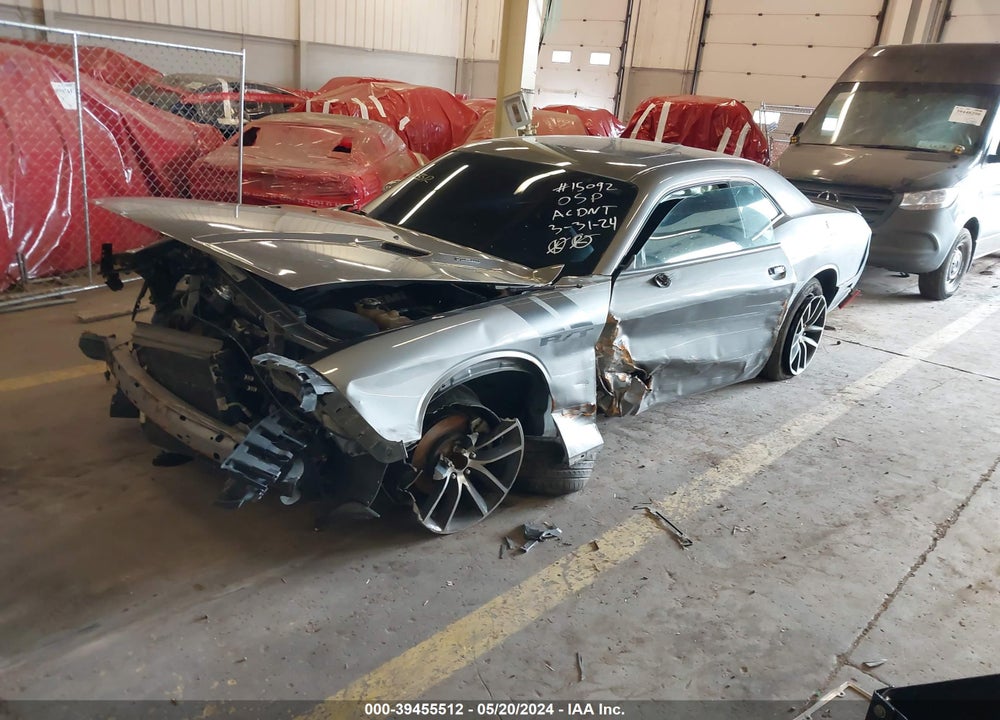 2012 DODGE CHALLENGER R/T VIN: 2C3CDYBT6CH295102