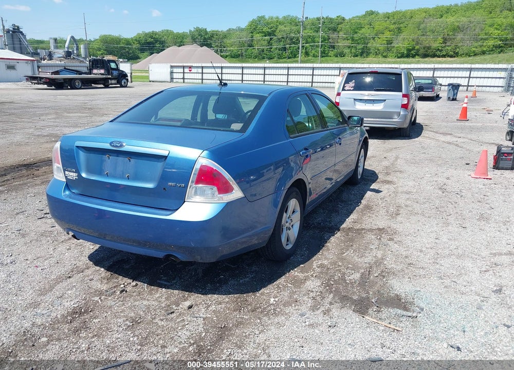 2009 FORD FUSION SE VIN: 3FAHP07129R146237