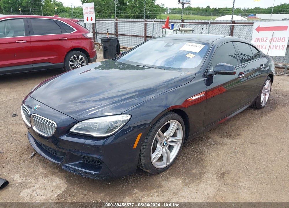 2016 BMW 650I GRAN COUPE XDRIVE VIN: WBA6D6C54GG387868