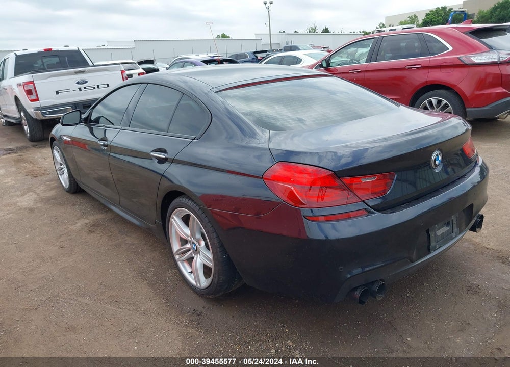2016 BMW 650I GRAN COUPE XDRIVE VIN: WBA6D6C54GG387868