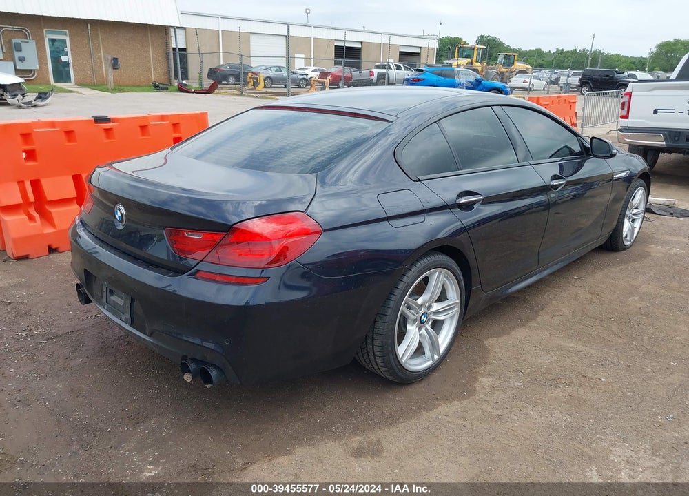 2016 BMW 650I GRAN COUPE XDRIVE VIN: WBA6D6C54GG387868