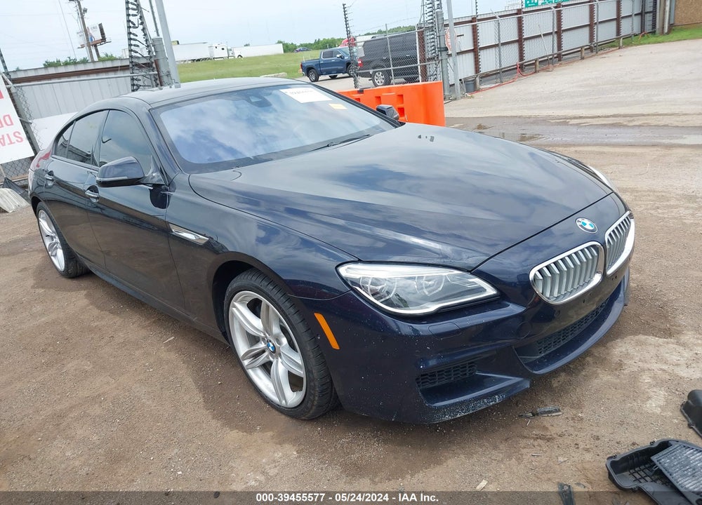 2016 BMW 650I GRAN COUPE XDRIVE VIN: WBA6D6C54GG387868