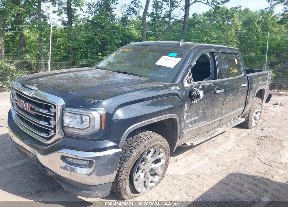 2018 GMC SIERRA 1500 SLT VIN: 3GTU2NEC3JG242080