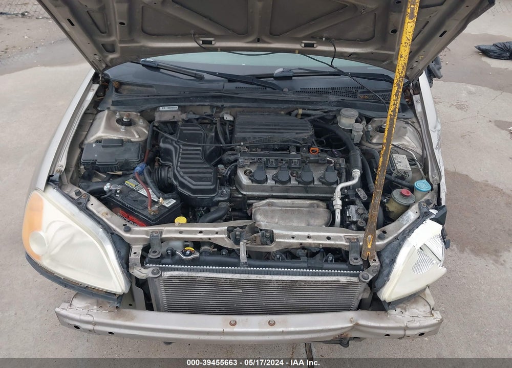 2002 HONDA CIVIC VIN: 1HGEM219X2L023484