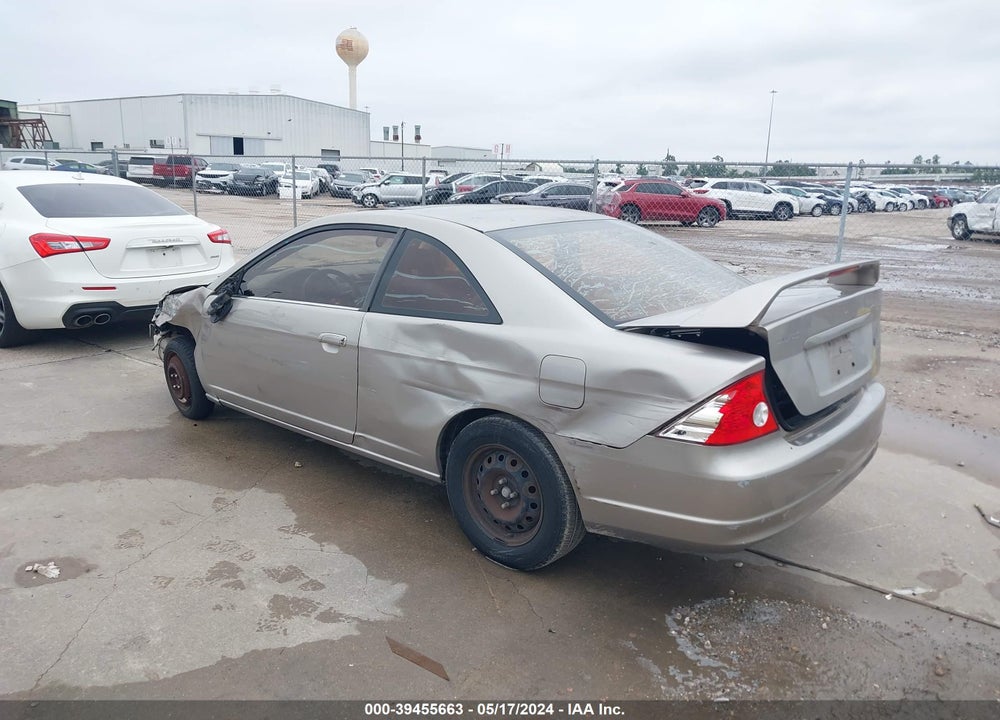 2002 HONDA CIVIC VIN: 1HGEM219X2L023484