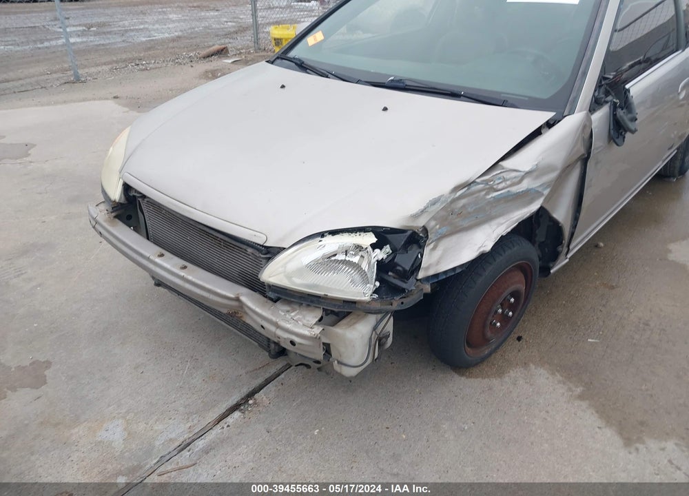 2002 HONDA CIVIC VIN: 1HGEM219X2L023484