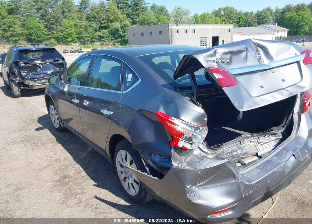 2016 NISSAN SENTRA S VIN: 3N1AB7AP0GY332283