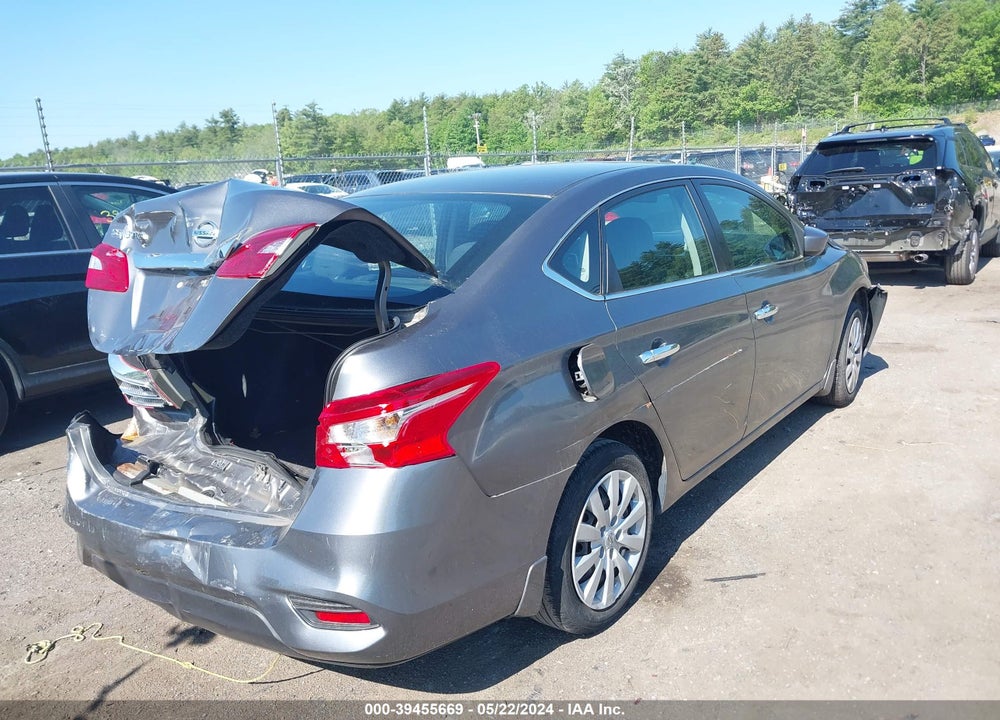 2016 NISSAN SENTRA S VIN: 3N1AB7AP0GY332283