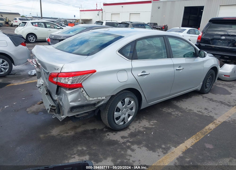2015 NISSAN SENTRA SV VIN: 3N1AB7APXFY271944