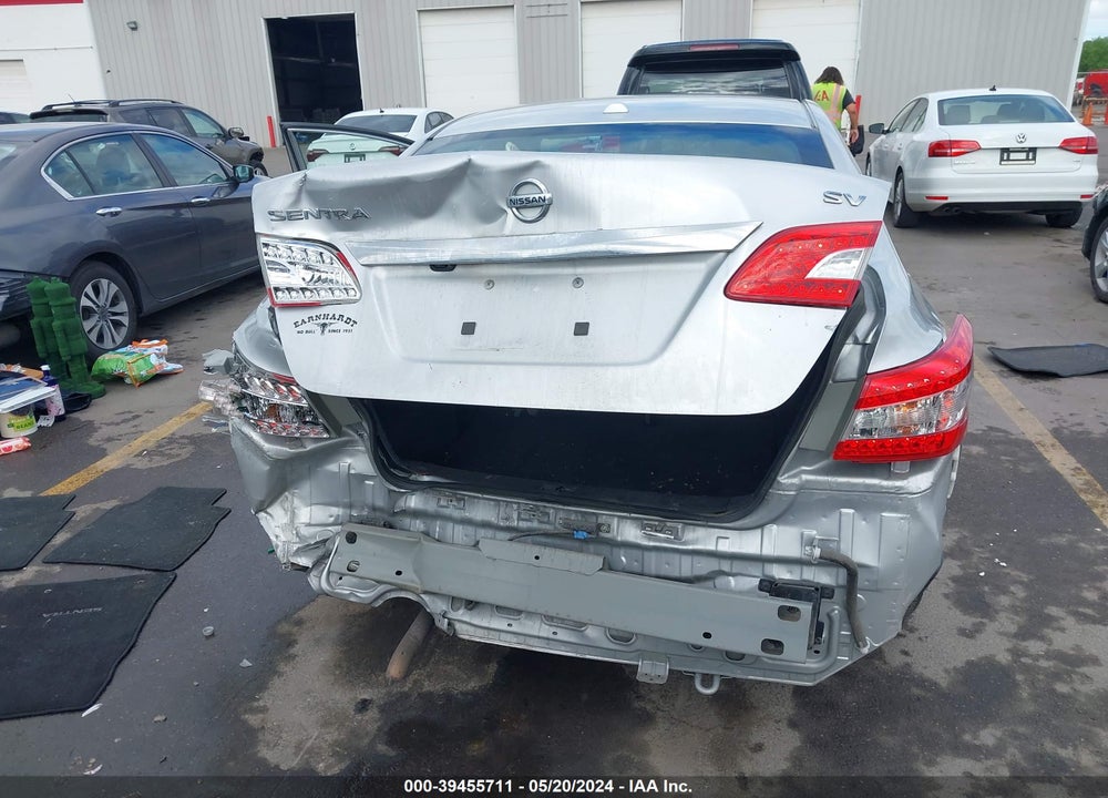 2015 NISSAN SENTRA SV VIN: 3N1AB7APXFY271944