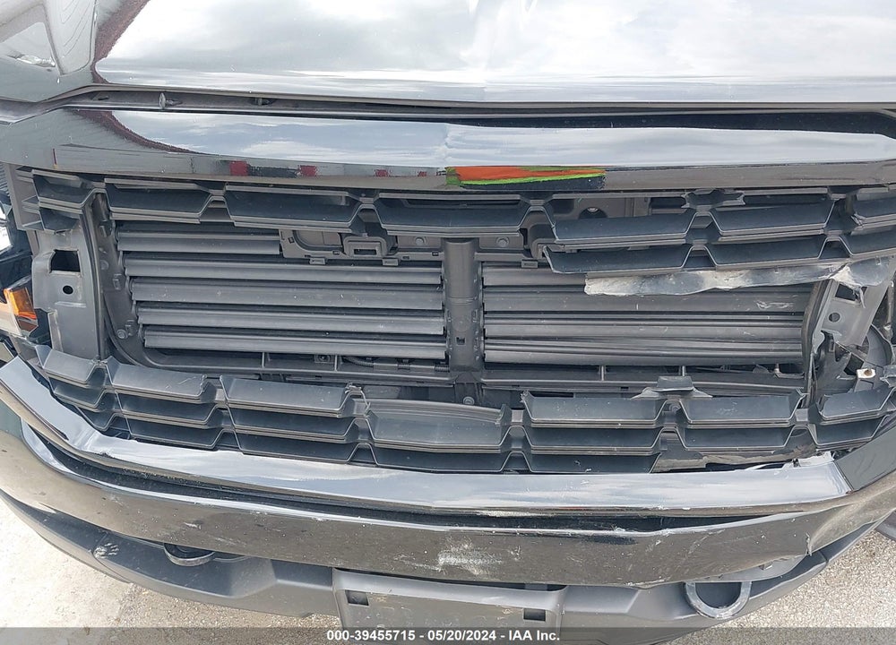 2018 CHEVROLET SILVERADO 1500 CUSTOM VIN: 1GCRCPEH7JZ316384