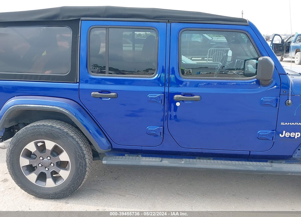 2018 JEEP WRANGLER UNLIMITED SAHARA 4X4 VIN: 1C4HJXEN7JW327782