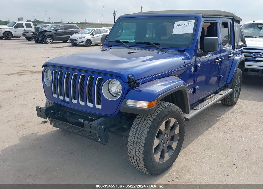 2018 JEEP WRANGLER UNLIMITED SAHARA 4X4 VIN: 1C4HJXEN7JW327782