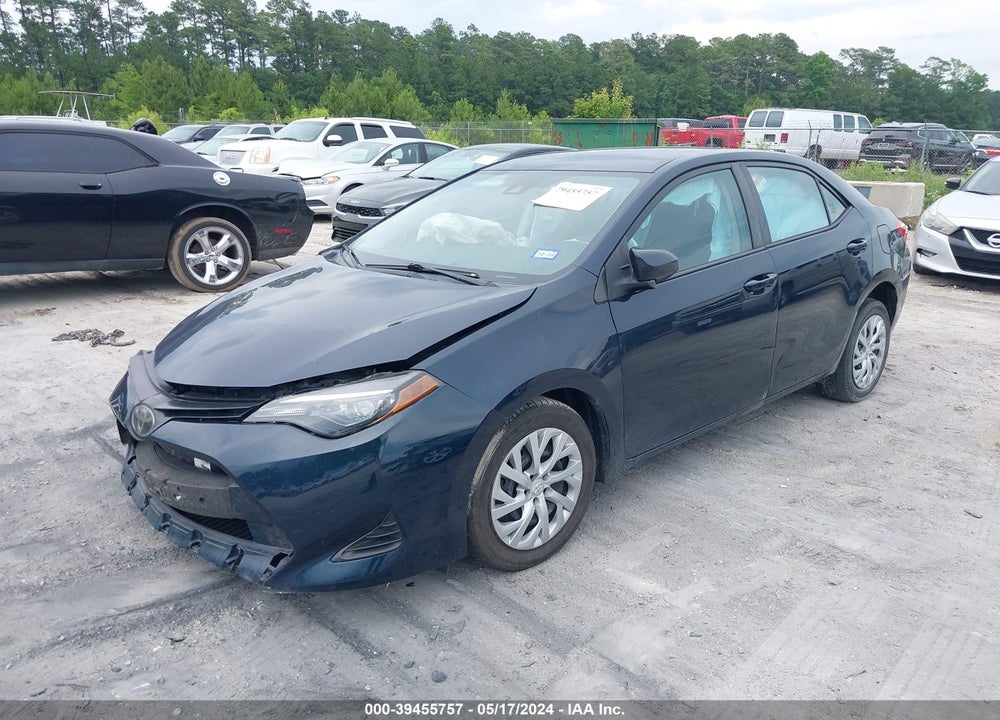 2019 TOYOTA COROLLA LE VIN: 5YFBURHE6KP892006