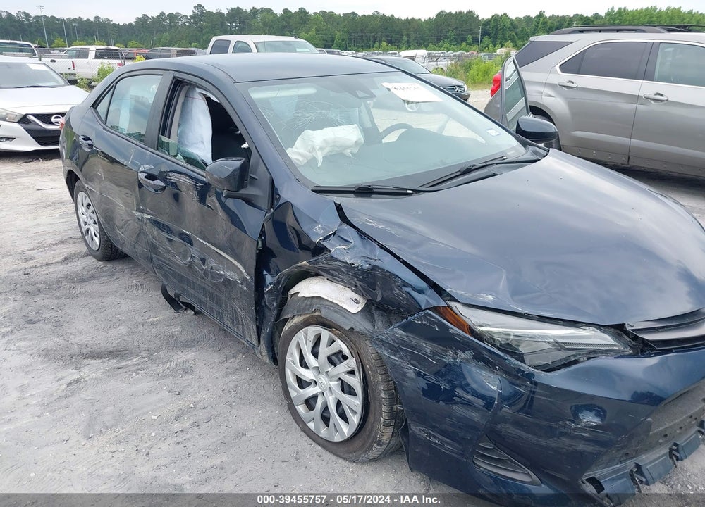 2019 TOYOTA COROLLA LE VIN: 5YFBURHE6KP892006