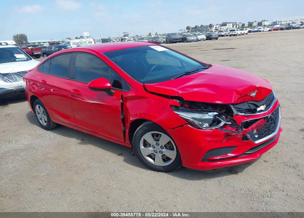 2017 CHEVROLET CRUZE LS AUTO VIN: 1G1BC5SM7H7252496