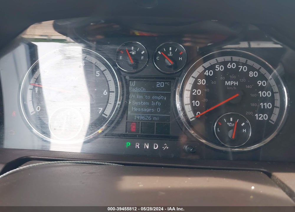 2009 DODGE RAM 1500 SLT/SPORT/TRX VIN: 1D3HB13T49J508009