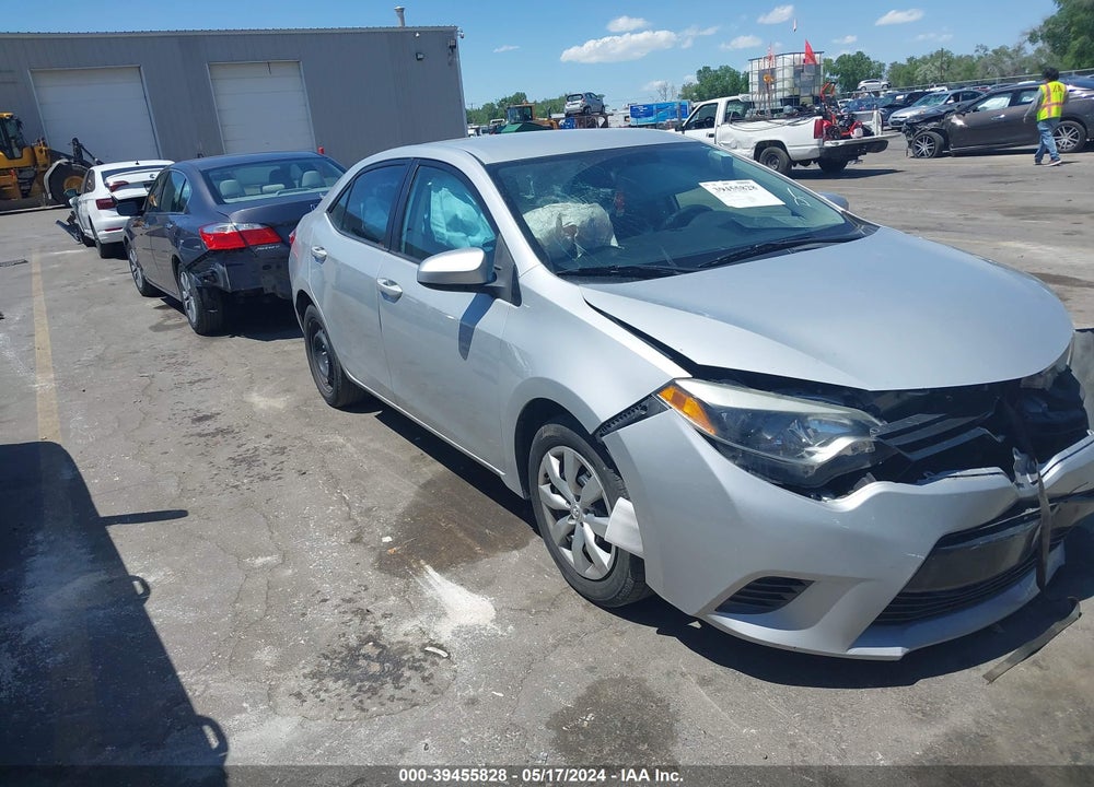 2016 TOYOTA COROLLA LE VIN: 2T1BURHE3GC528357
