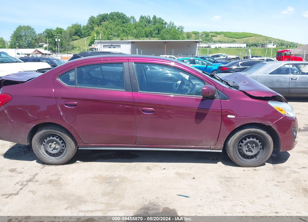 2019 MITSUBISHI MIRAGE G4 ES VIN: ML32F3FJ6KHF04197