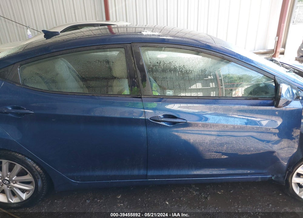 2016 HYUNDAI ELANTRA SE VIN: 5NPDH4AE1GH771480