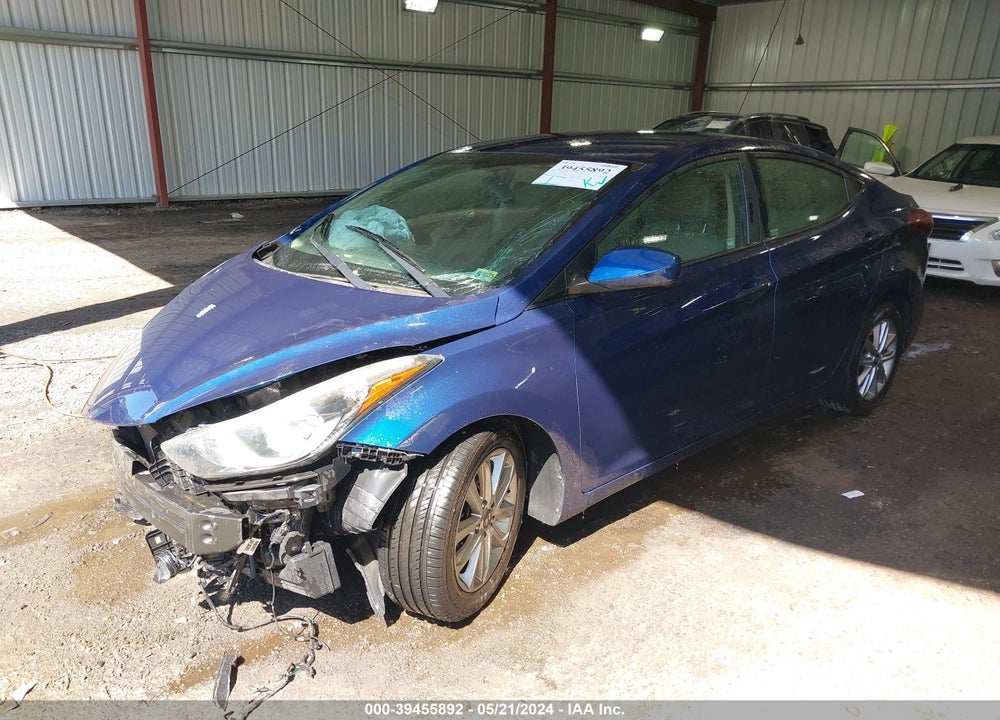 2016 HYUNDAI ELANTRA SE VIN: 5NPDH4AE1GH771480