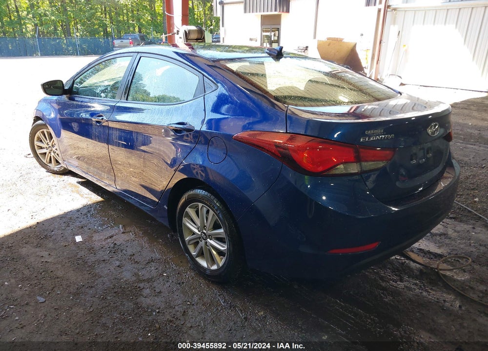 2016 HYUNDAI ELANTRA SE VIN: 5NPDH4AE1GH771480