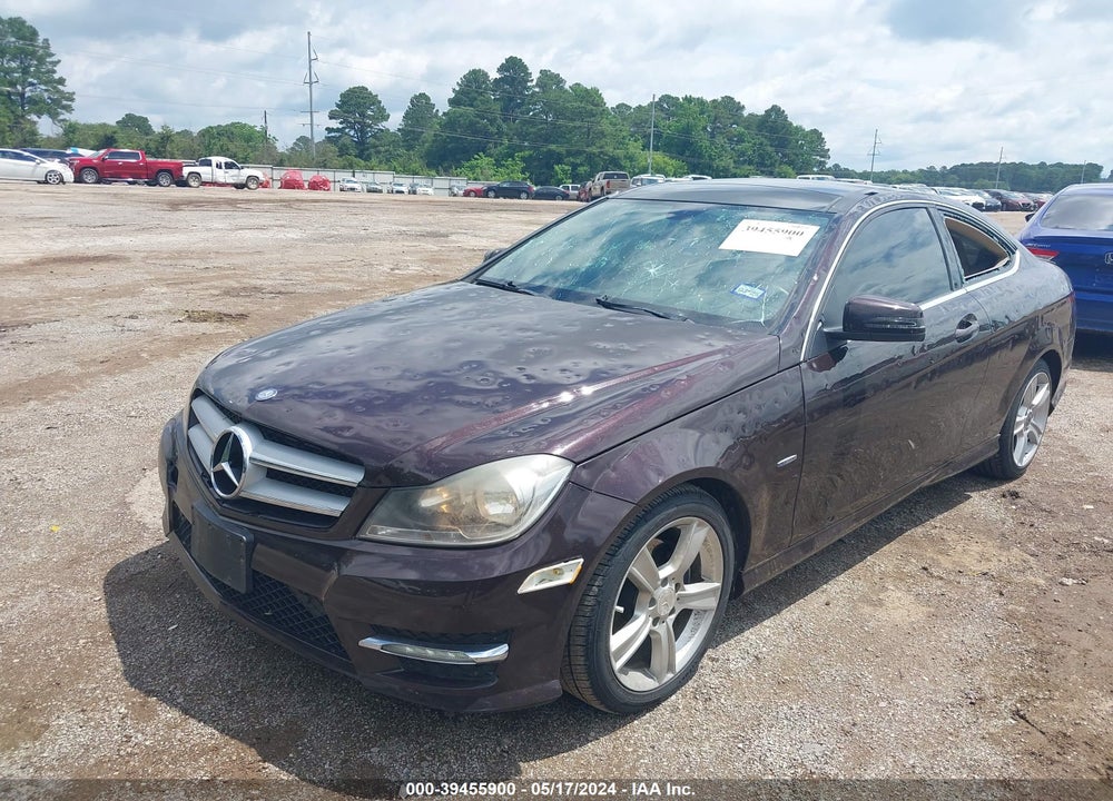 2012 MERCEDES-BENZ C 250 VIN: WDDGJ4HB7CF825193