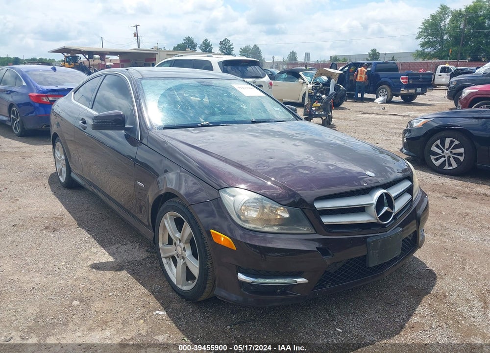 2012 MERCEDES-BENZ C 250 VIN: WDDGJ4HB7CF825193