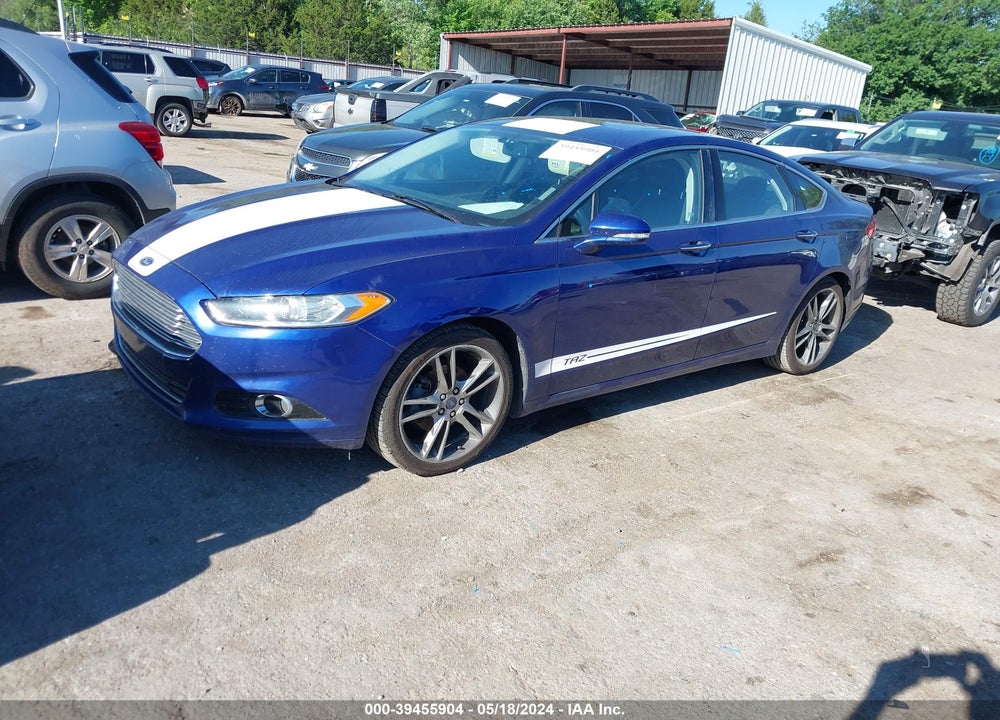 2014 FORD FUSION TITANIUM VIN: 3FA6P0K90ER386918