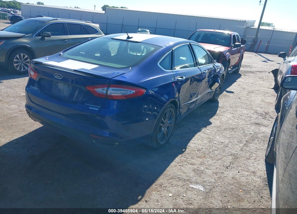2014 FORD FUSION TITANIUM VIN: 3FA6P0K90ER386918